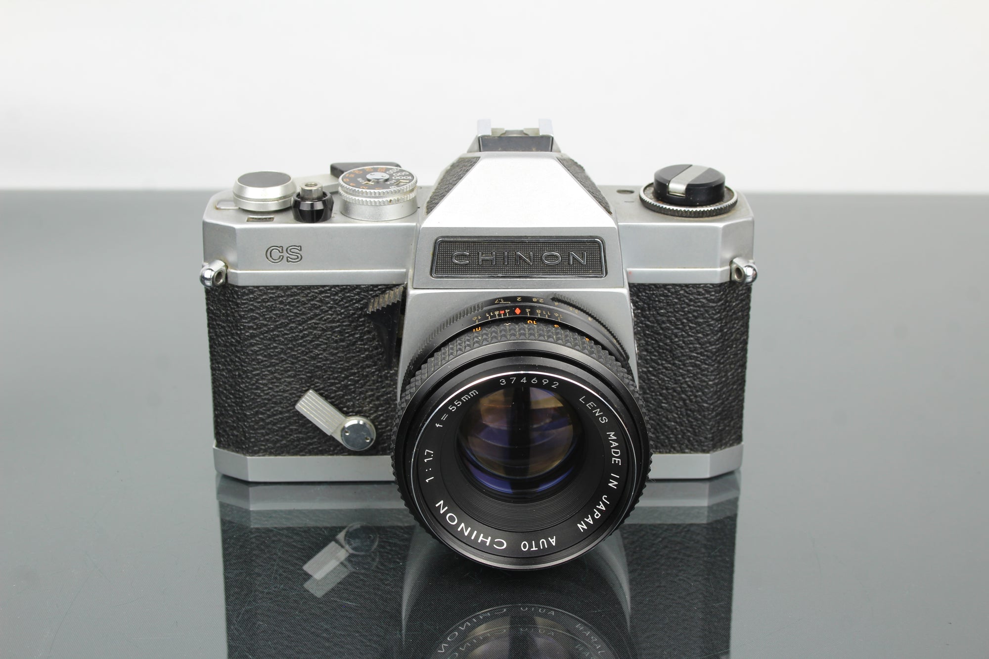Chinon CS + 55mm 1.7 Chinon lens
