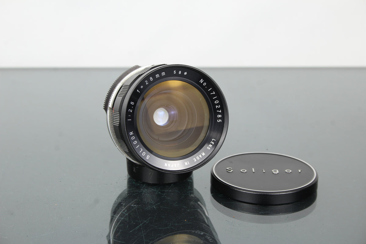Soligor 1:2.8 f=28mm M42-fäste