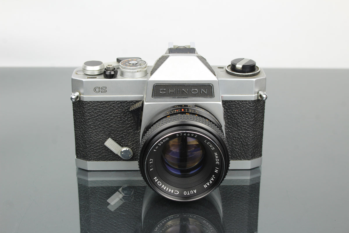 Chinon CS + 55mm 1.7 Chinon lens