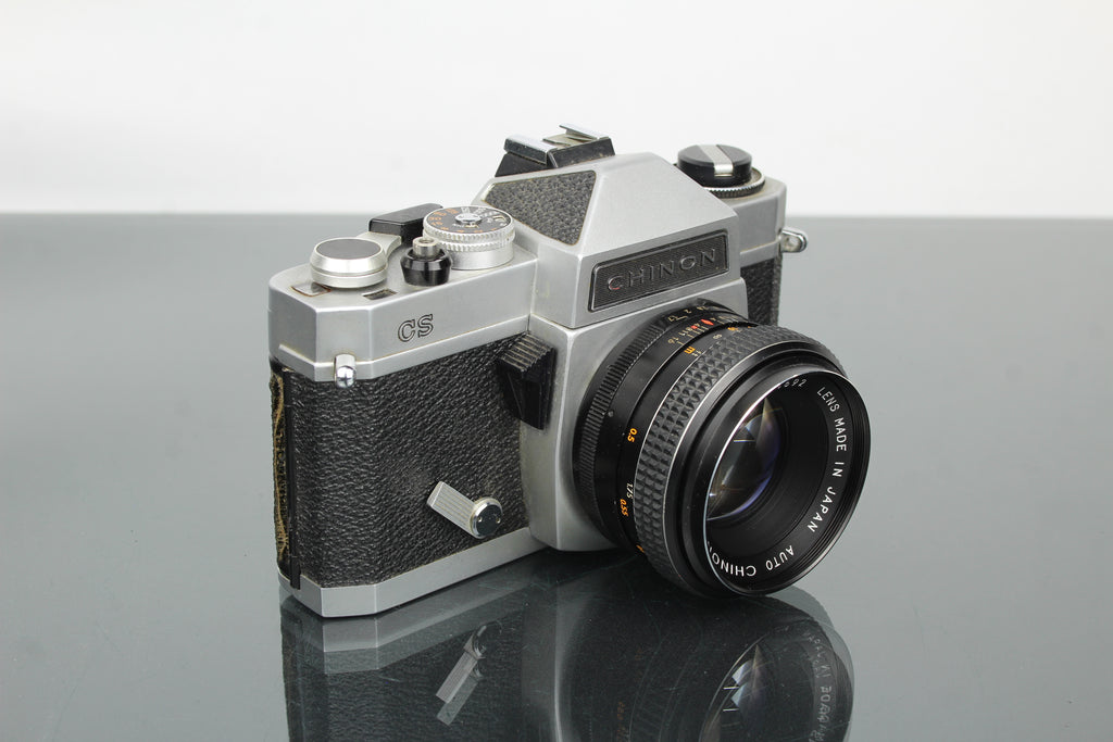 Chinon CS + 55mm 1.7 Chinon-objektiv