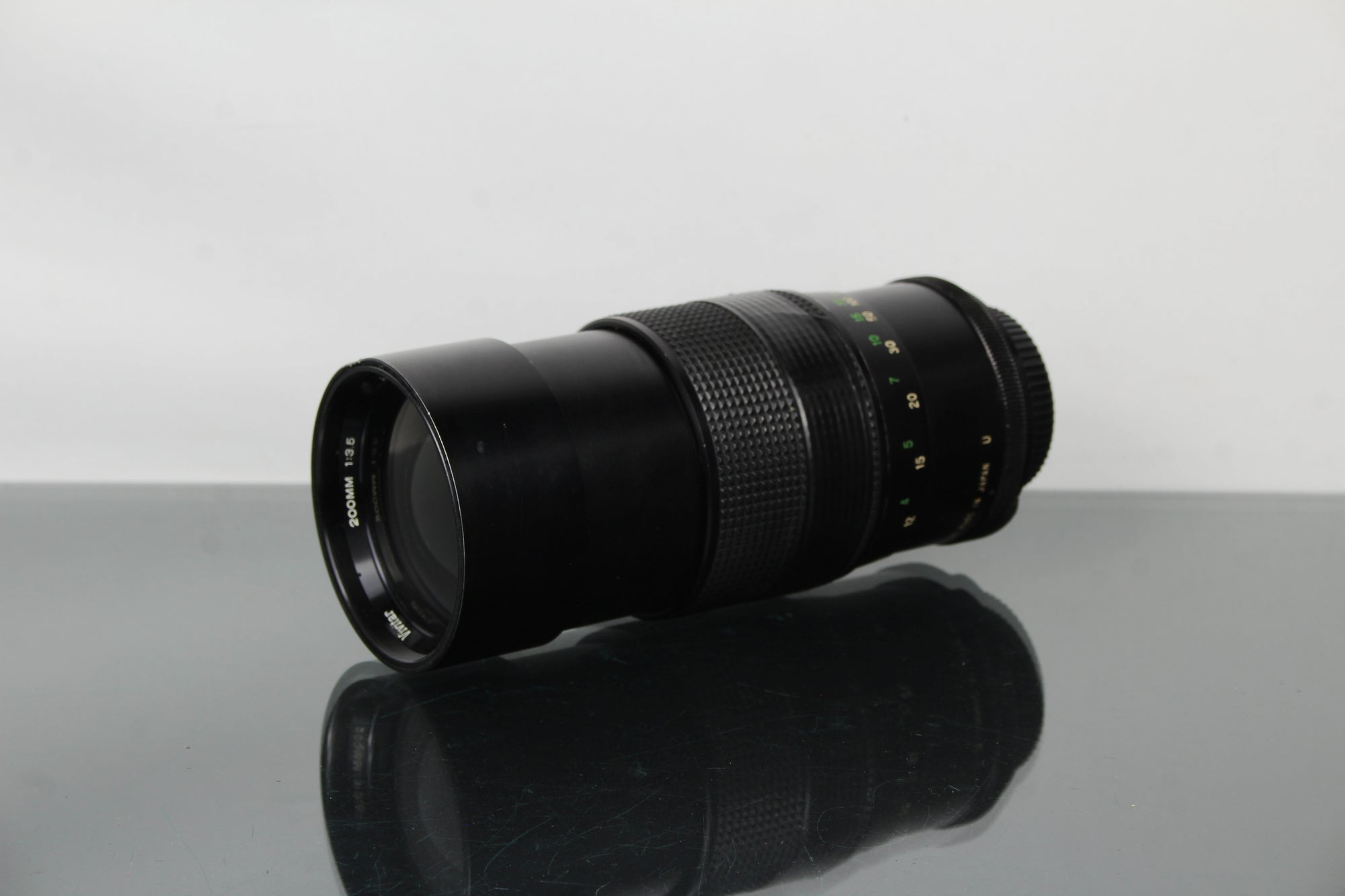 Vivitar Objektiv - 200mm 1:3.5 Auto telefoto M42 Fäste