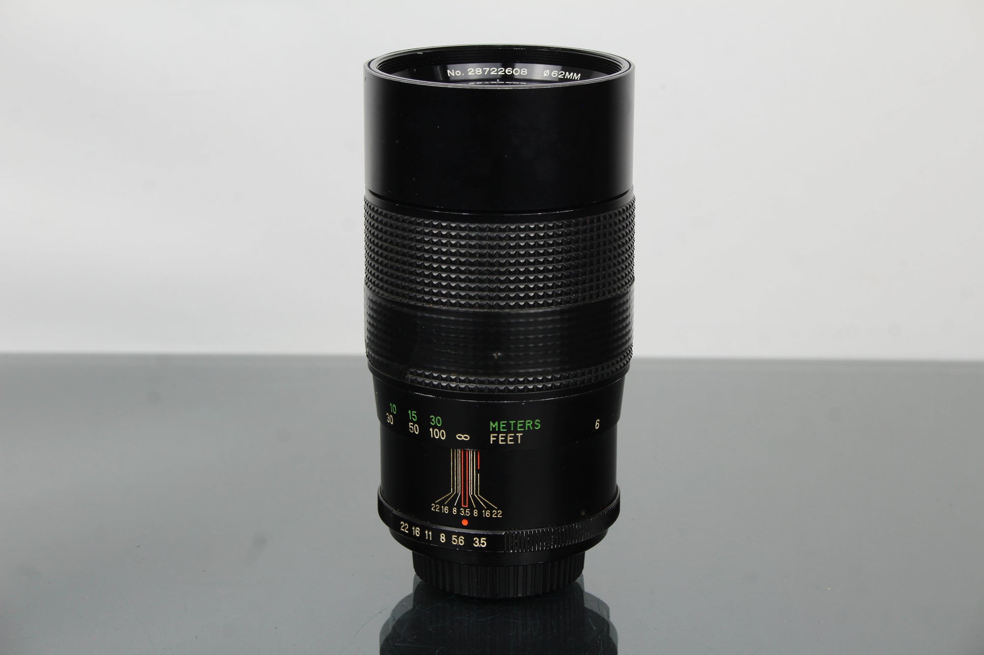 Vivitar Objektiv - 200mm 1:3.5 Auto telefoto M42 Fäste
