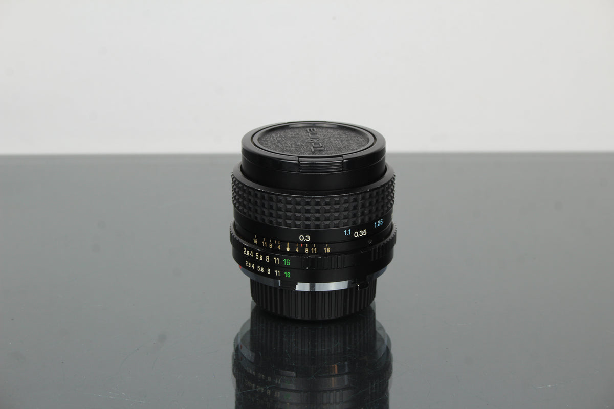 RMC Tokina 28mm 1:2.8 Minolta MD-fäste