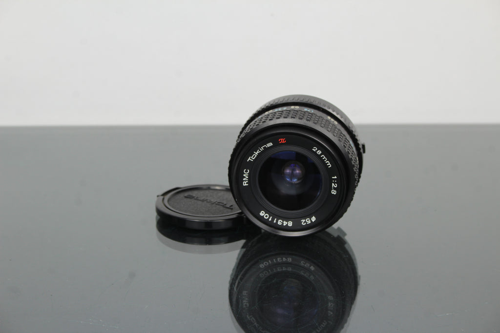 RMC Tokina 28mm 1:2.8 Minolta MD-fäste