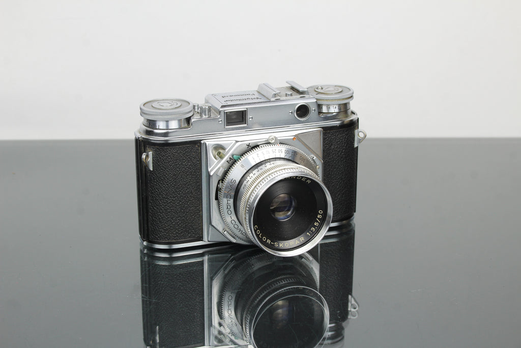 Voigtländer Prominent + 50mm f/1.5 Nokton-objektiv