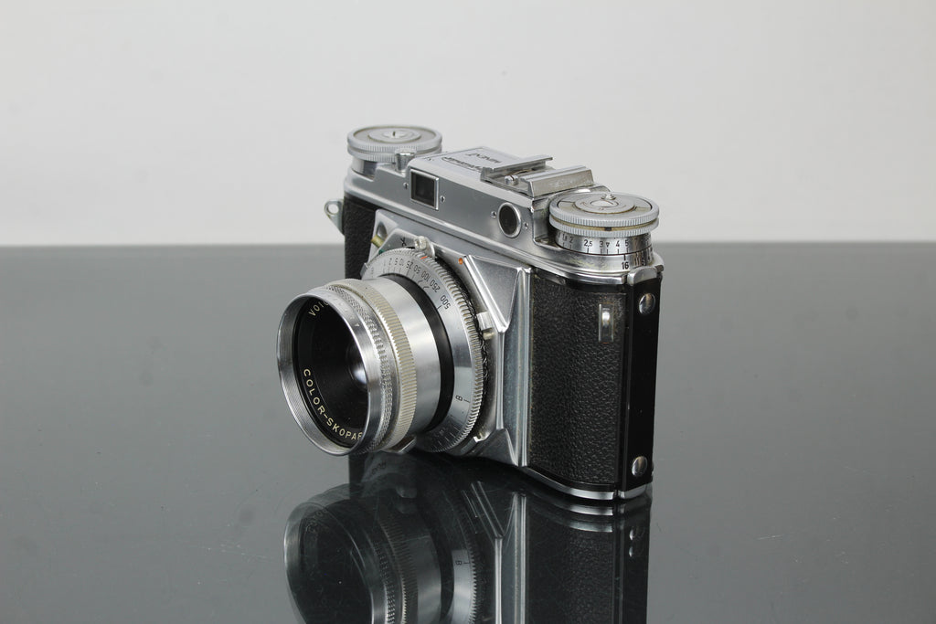 Voigtländer Prominent + 50mm f/1.5 Nokton-objektiv