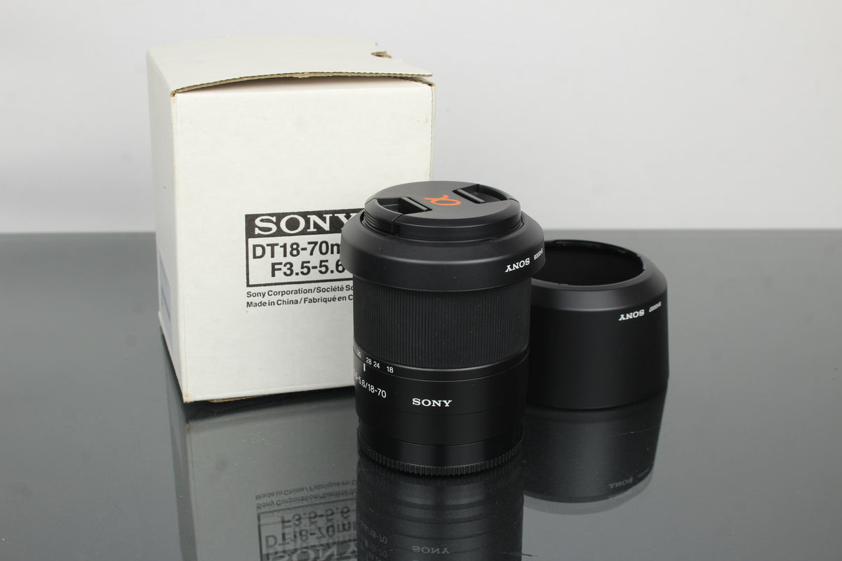 Sony DT 18-70mm F3.5-5.6 + Sony A-fäste
