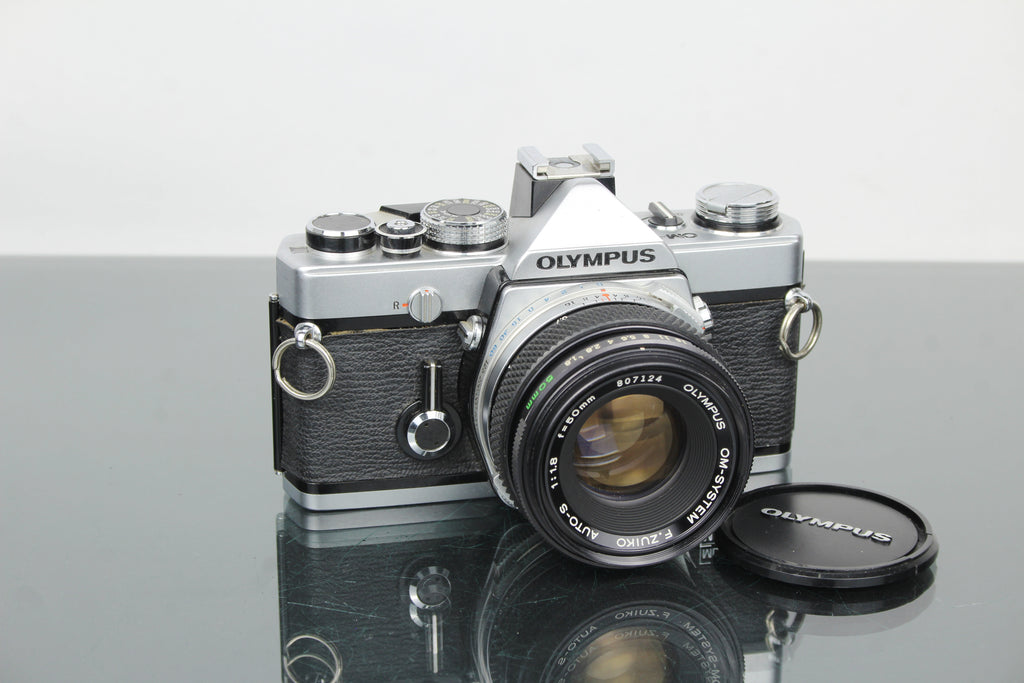 Olympus OM-1 + 50mm 1.8 Olympus-objektiv