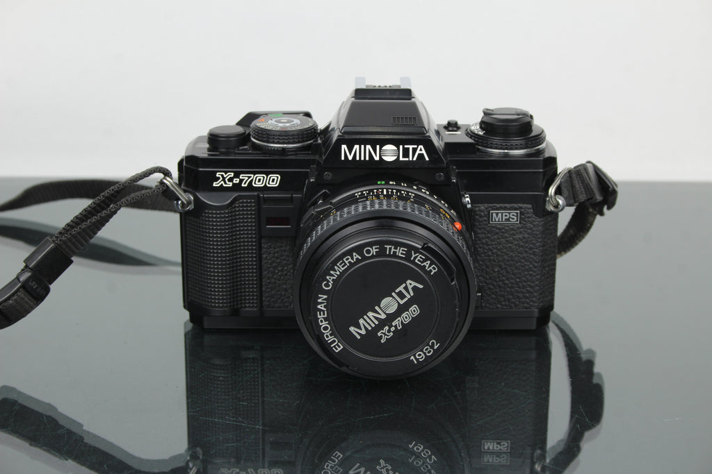 Minolta X-700 + MD 50mm 1:1.7 objektiv