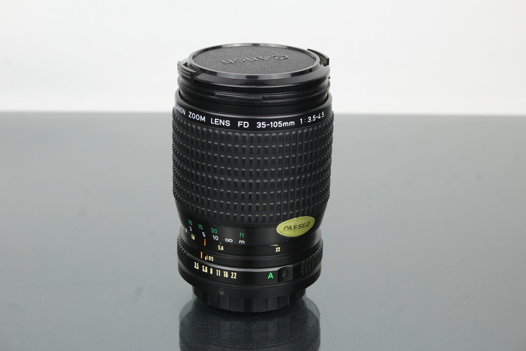 Canon FD 35-105mm 1:3.5-4.5 FD-fäste