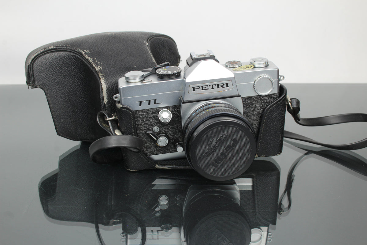 Petri TTL + 55mm 1.8 Petri-objektiv