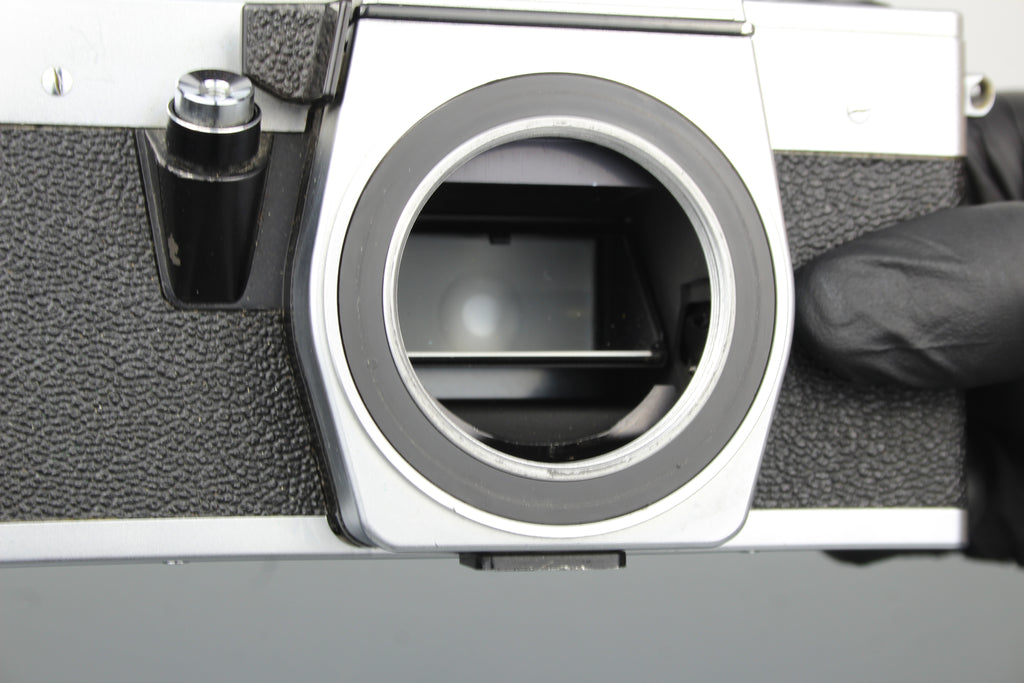 <tc>Praktica</tc> super TL2 + Pentacon elektrisk 50mm 1.8 M42 objektiv