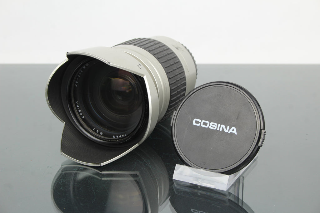 Cosina 28-210mm MC 1:4.2-6.5 Canon EF-fäste