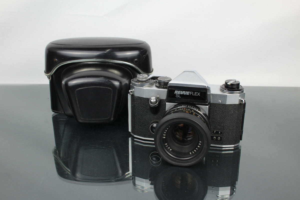 RevueFlex SL + Revuenon 50mm 1.8 lens