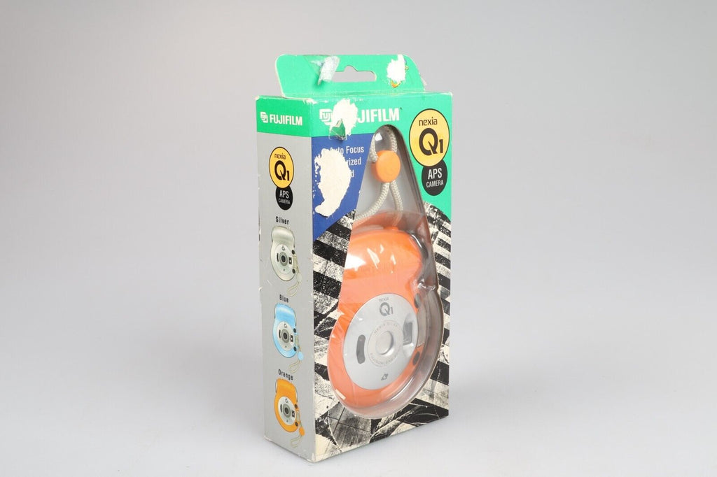 FujiFilm Nexia Q1 | APS Film Camera | Orange - Dutch|Thrift