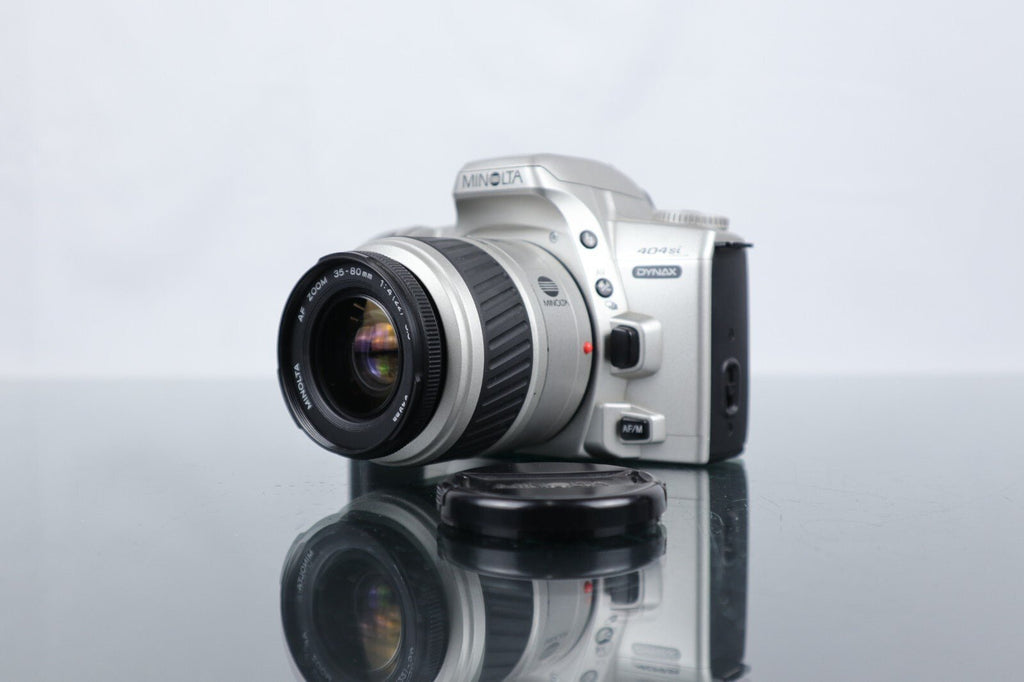 📷 Minolta Dynax 404si | 35mm SLR Film Camera | Minolta 35 - 80mm Lens - Dutch|Thrift