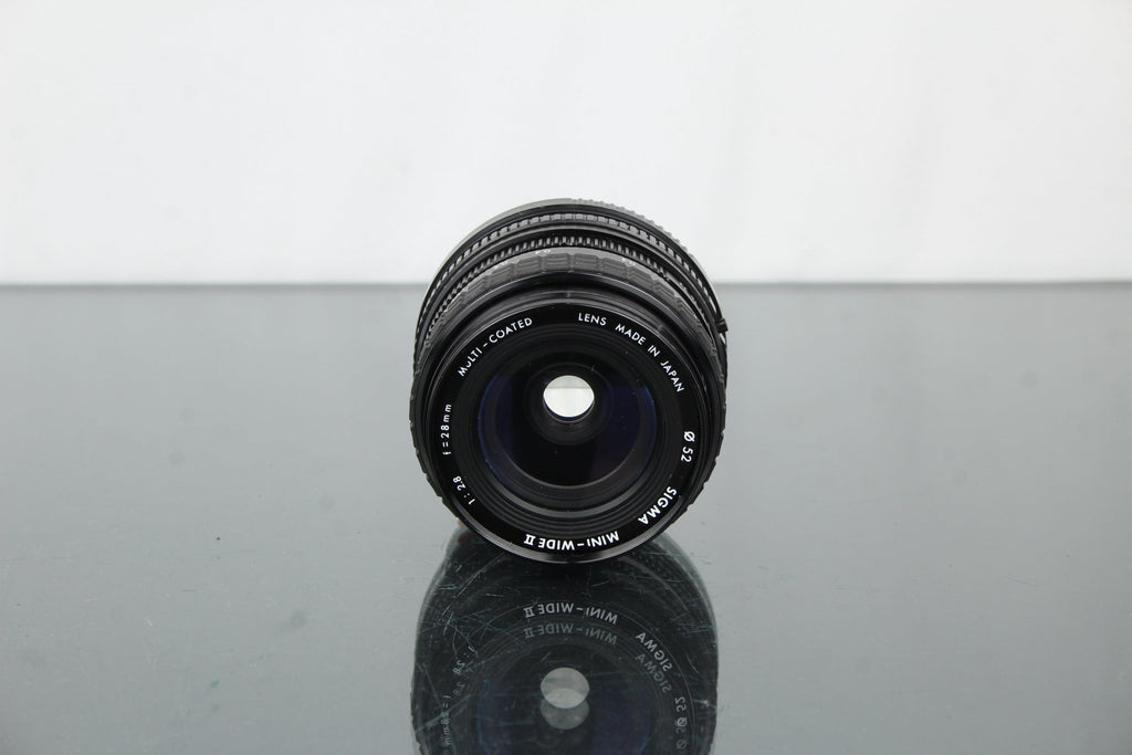 Sigma mini - wide 2 1:2.8 28mm Canon FD Breechlock mount - Dutch|Thrift